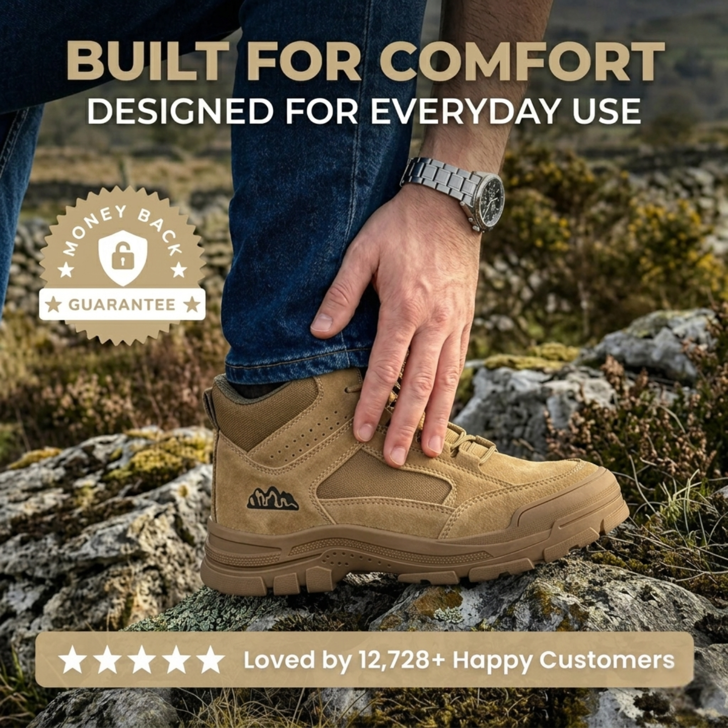 Highlands™ Indestructible High-Traction Suede Boots